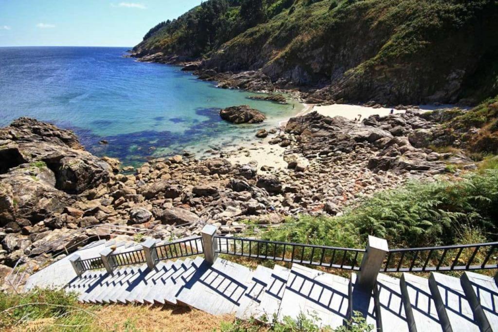 피니스테레 Piso A Capela Con Vistas Al Mar 아파트 외부 사진