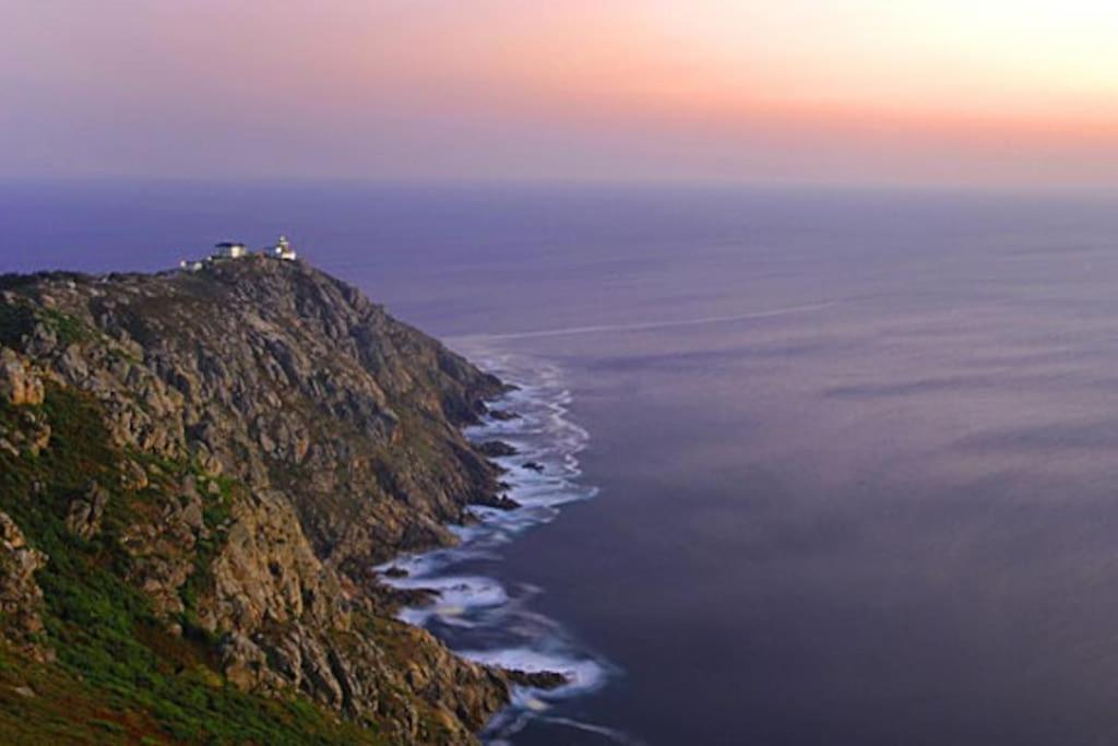 피니스테레 Piso A Capela Con Vistas Al Mar 아파트 외부 사진